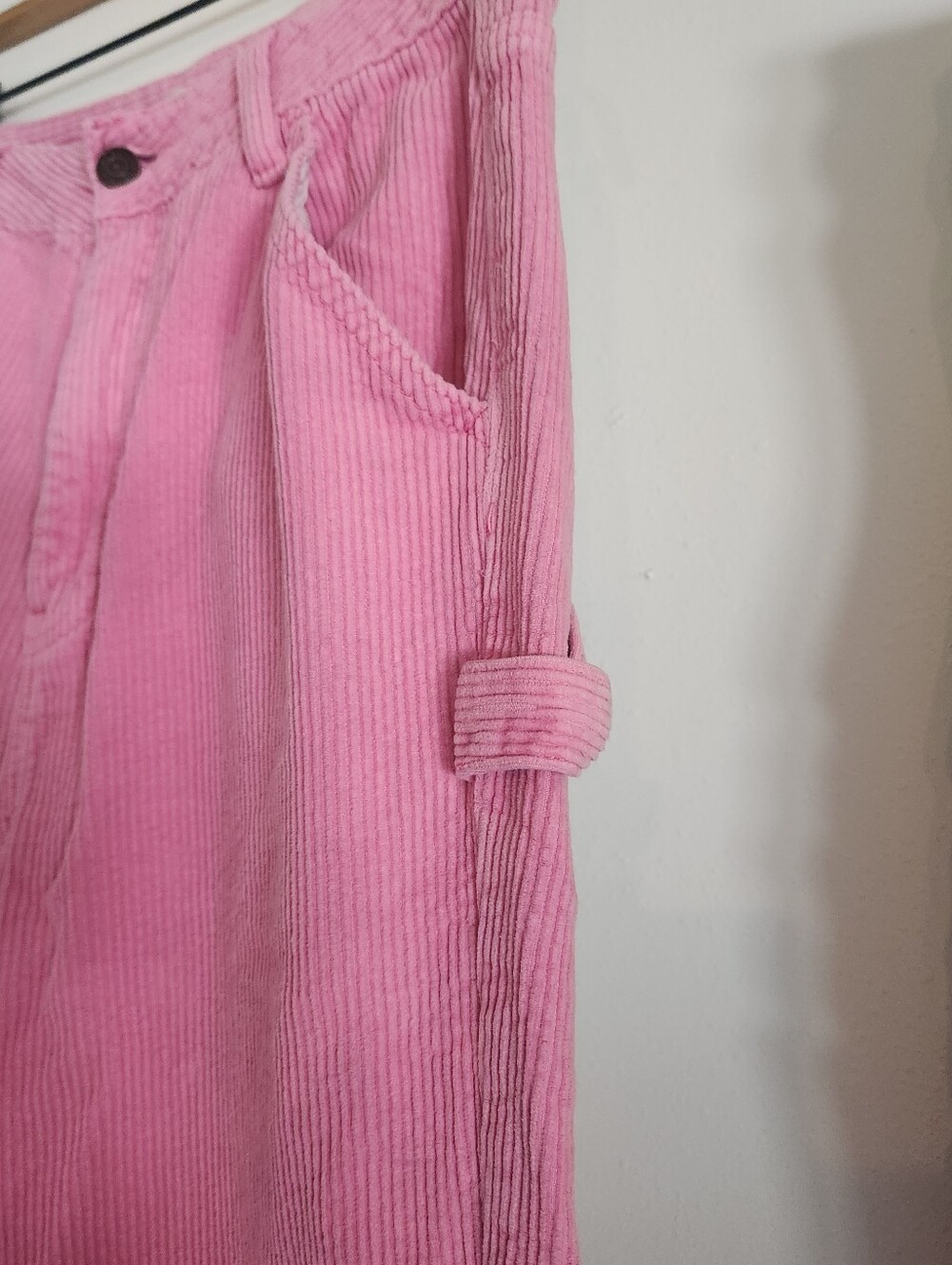 PacSun Pink Corduroy 90's BF Carpenter Pants (27) - Picture 4 of 9